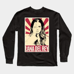 Retro Vintage Lana Del Rey Long Sleeve T-Shirt